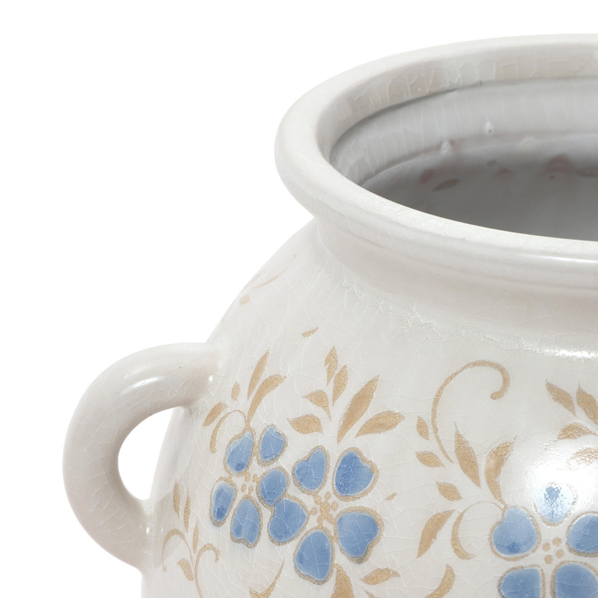 VASE HTD0417 - Weiß, Keramik (24.5cm) - Hometopia