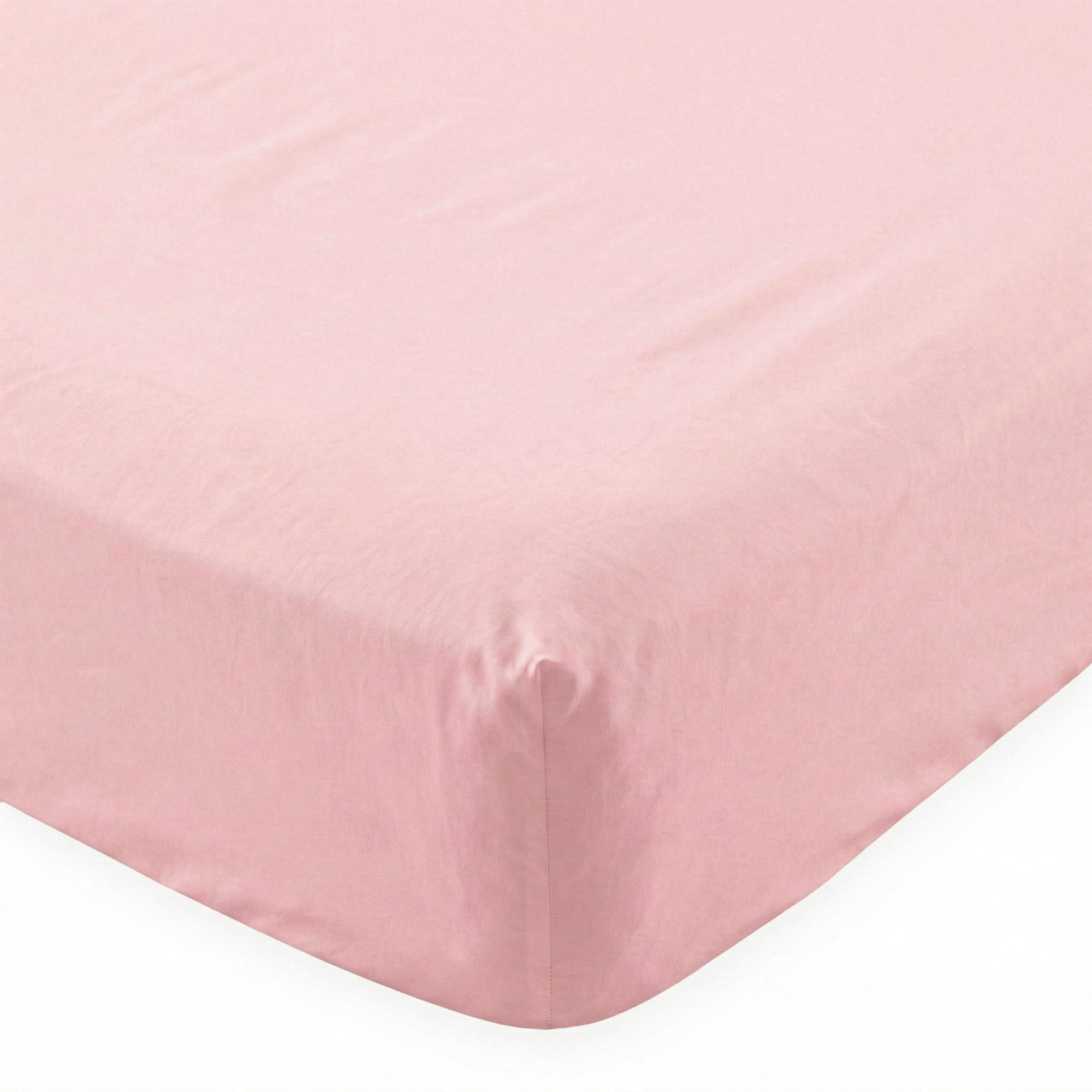 SPANNBETTTUCH basic 140x200x32 cm hellrosa - Rosa, Textil (140/200cm) - Happy Friday
