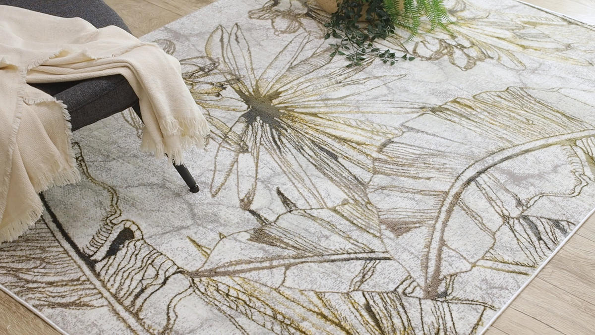 TEPPICH Bliss 120/170 cm - Creme, Textil (120/170cm) - rugsX