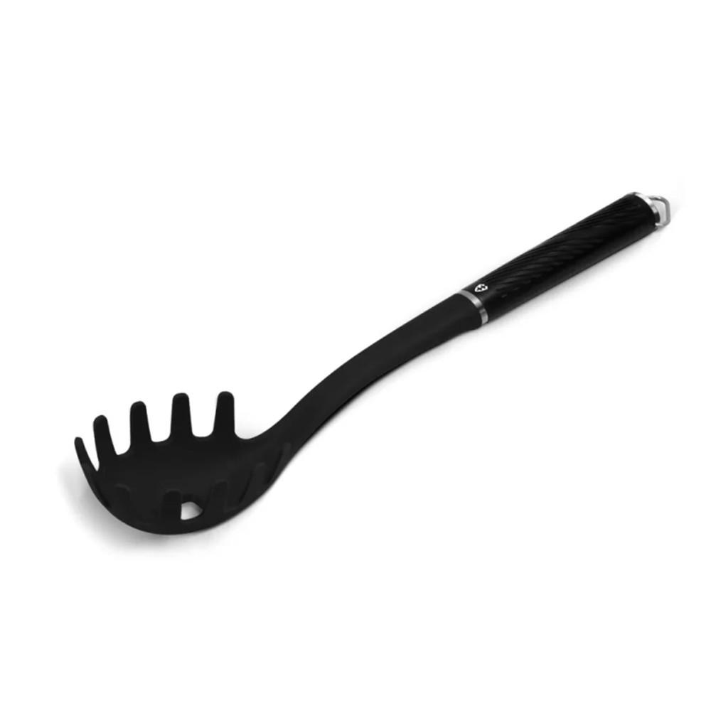SPAGHETTILÖFFEL Forte Schwarz 4.5/8.5/33 cm Kunstoff - Schwarz, Kunststoff (4.5cm) - Mondex