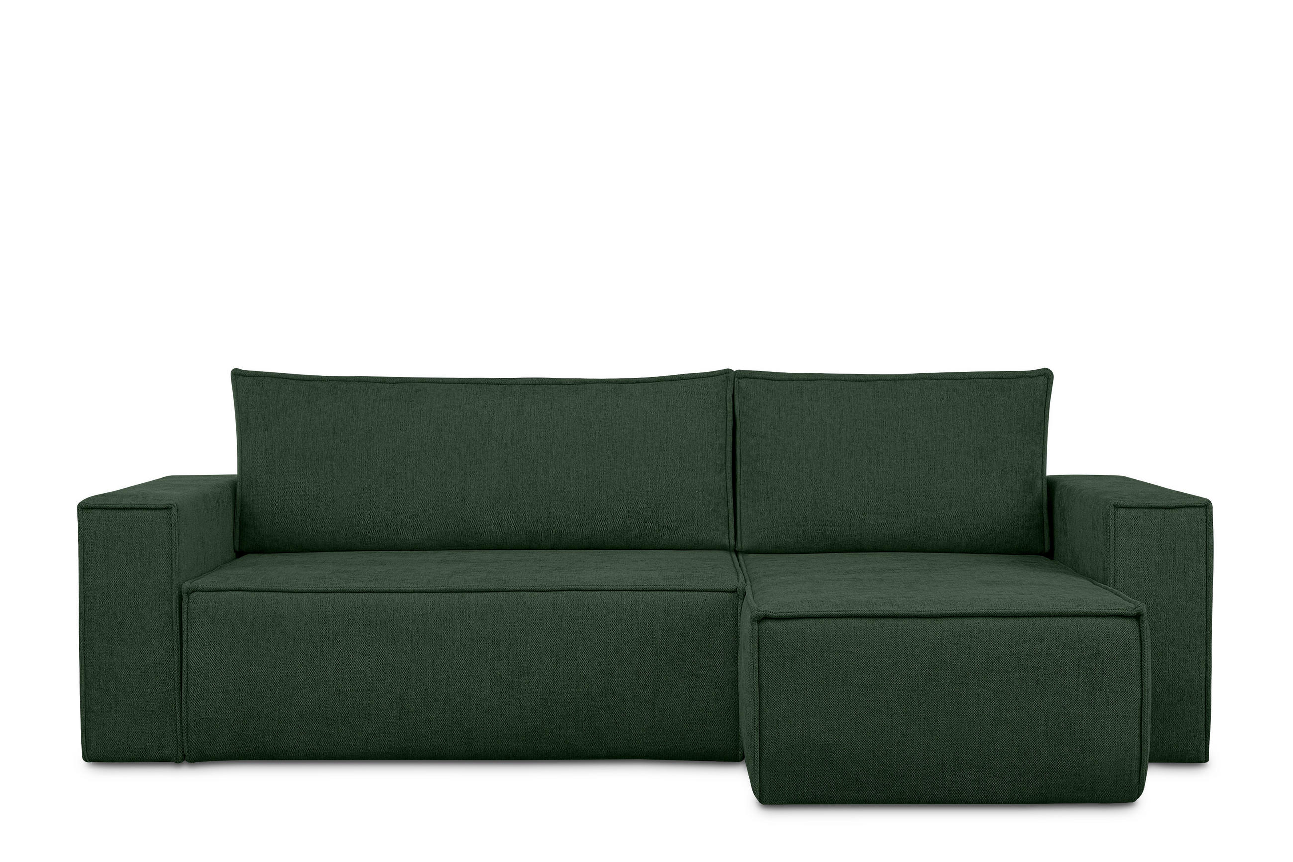 Konsimo® Ecksofa-Links/Rechts Grün 262x148 cm