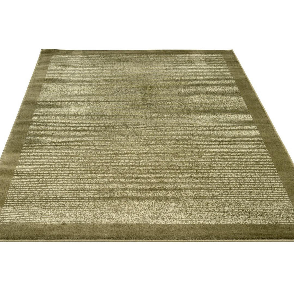 WEBTEPPICH Catalina Barley Grün - Grün, Textil (191/279cm) - Kukoon Rugs