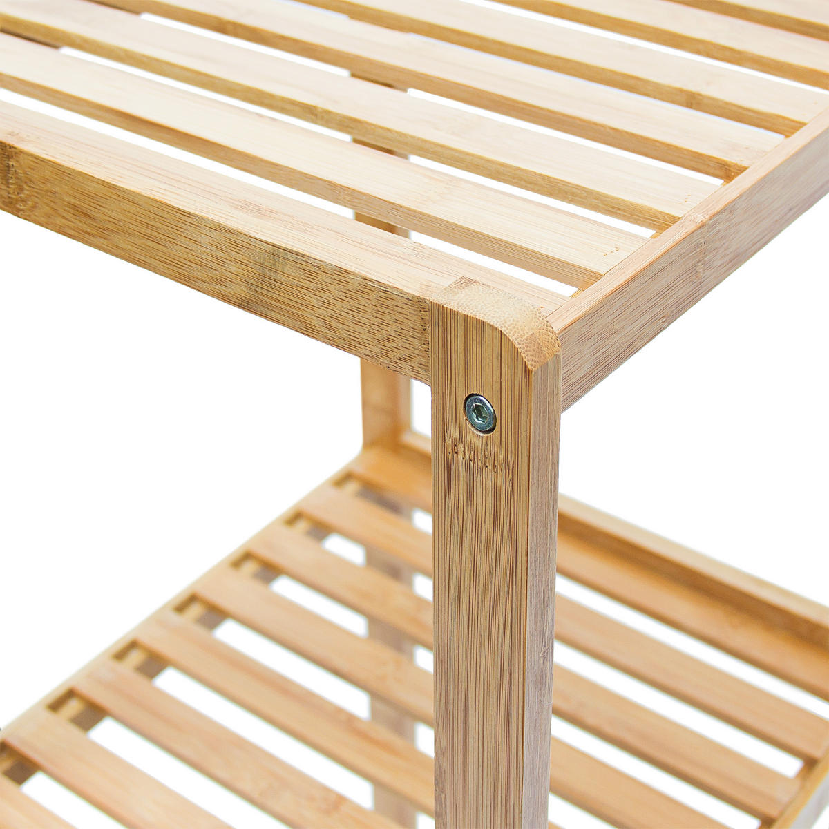 BADREGAL - Hellbraun, Holz (33/110/34cm) - Relaxdays