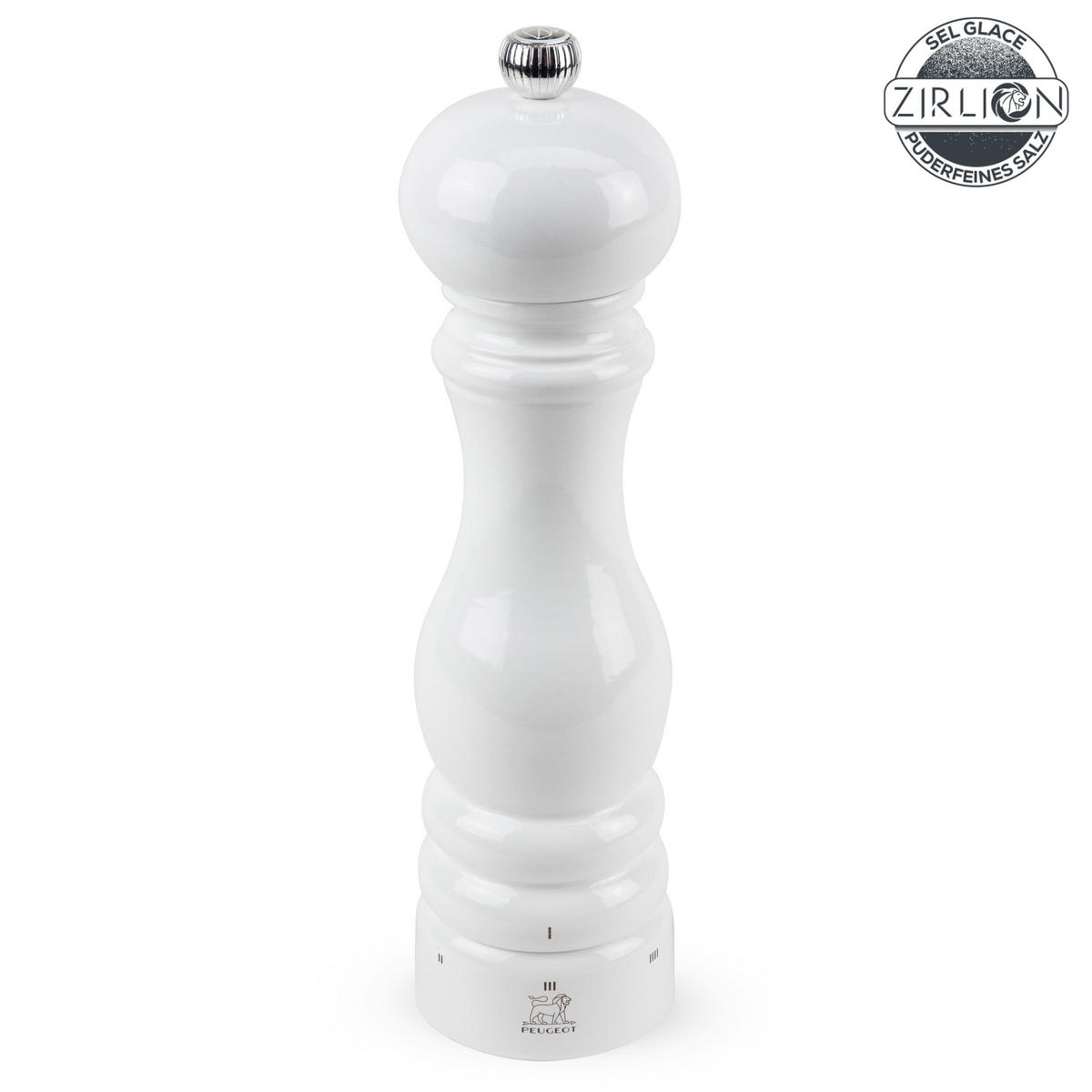 SALZMÜHLE Paris uSelect 22cm Buchenholz Weiß Zirkonia-Mahlwerk - Weiß, Holz (5.9/22/5.9cm) - PEUGEOT