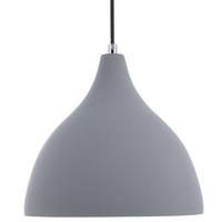 HÄNGELEUCHTE Lambro 23/23/121 cm - Grau, Stein (23/23/121cm) - Beliani