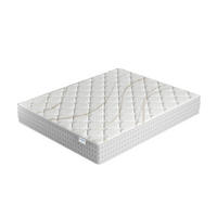 TASCHENFEDERKERNMATRATZE höhe 25cm 160x200cm - Weiß, Naturmaterialien (160/200cm) - November Sleep