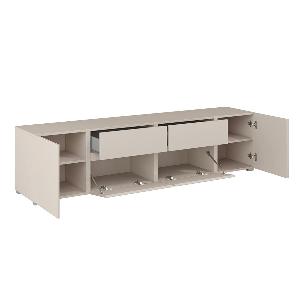 TV STOLEK Maxis Kašmír - kašmírová, kompozitní dřevo (195/48/40cm) - Petits-meubles