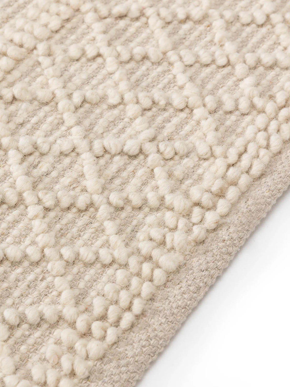 TEPPICH Jasper Cream 120x170 cm - Creme, Textil (120/170cm) - benuta Pure