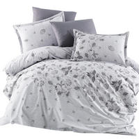 BETTWÄSCHE 6-teilig 220/240 cm SPRING - Grau, Textil (220/240cm) - ROLFNERS