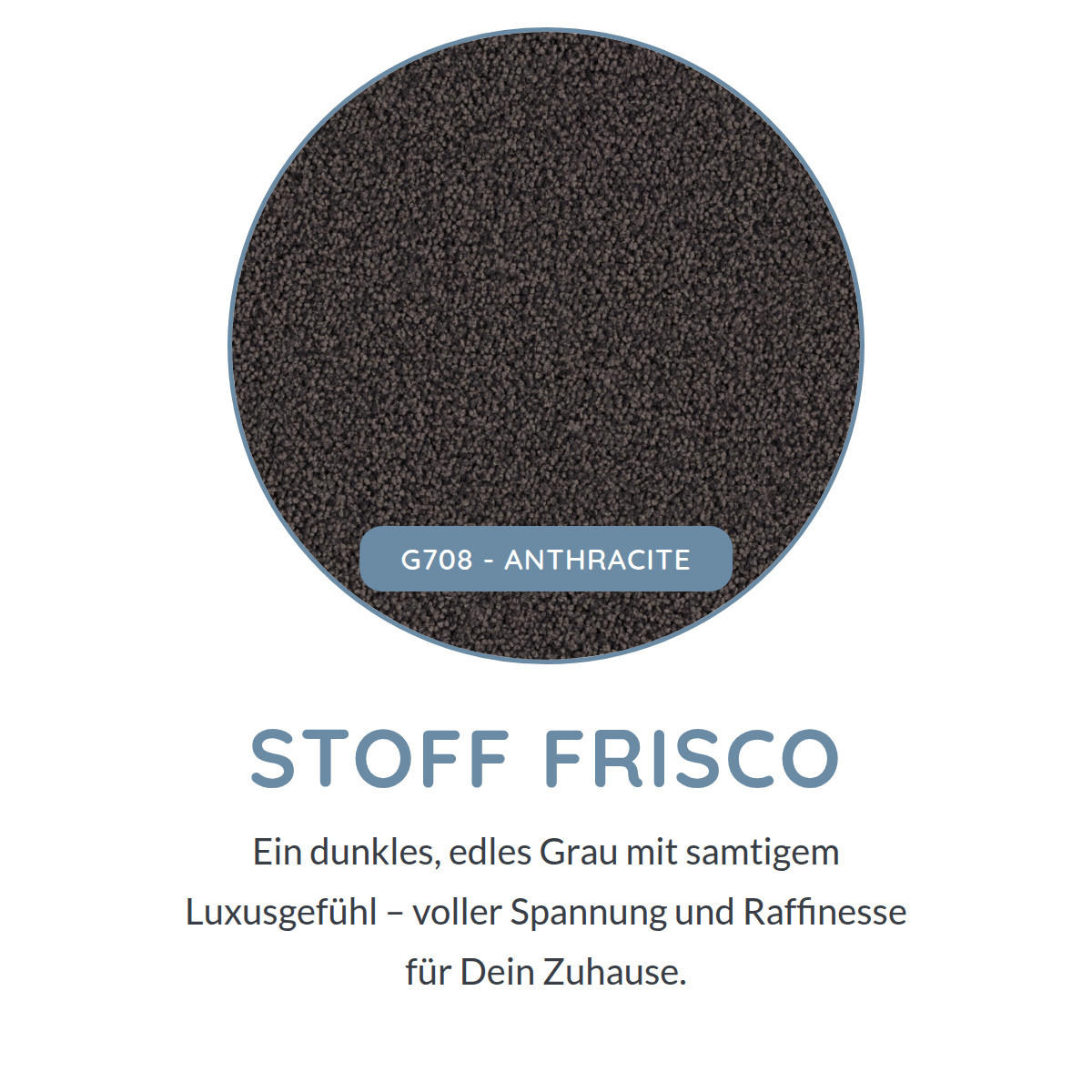 2,5-SITZER Vaasa Flachgewebe Grau klappb. Kopfstützen 198/100/81 cm - Anthrazit, Kunststoff/Textil (198/81/70cm) - foamnova