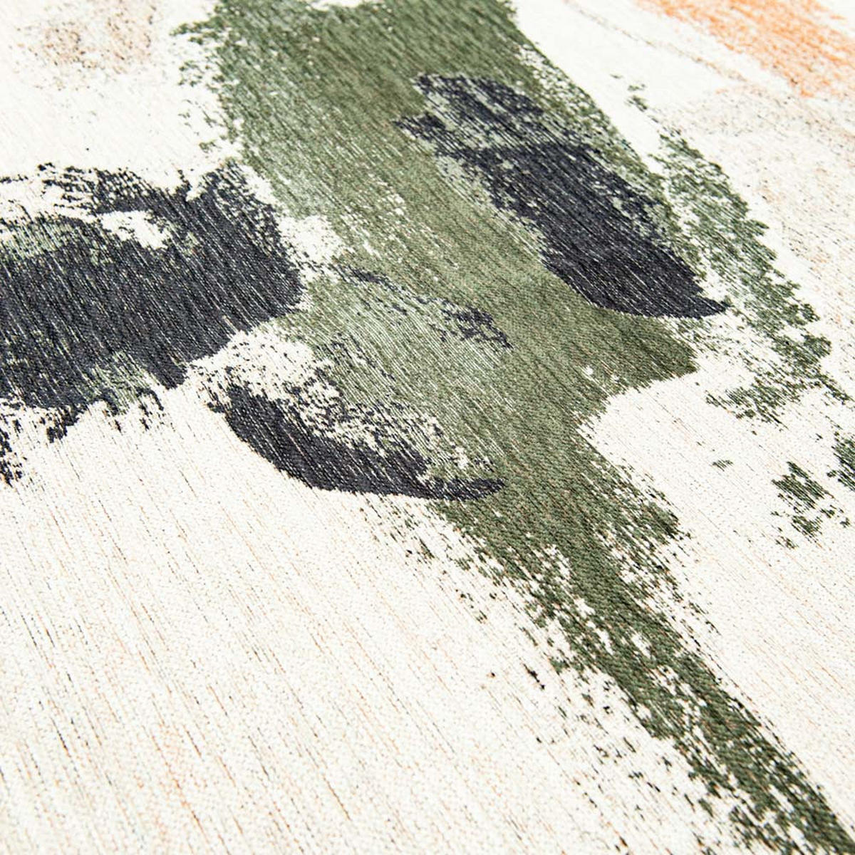 TEPPICH Indian Rice Gallery Fresque 240/240 cm - Multicolor, Textil (240/240cm) - Louis De Poortere