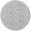 KONTURENSCHNITT HOCHFLOR TEPPICH FRIEDA RUND - Grau, Textil (160/160cm) - Snapstyle