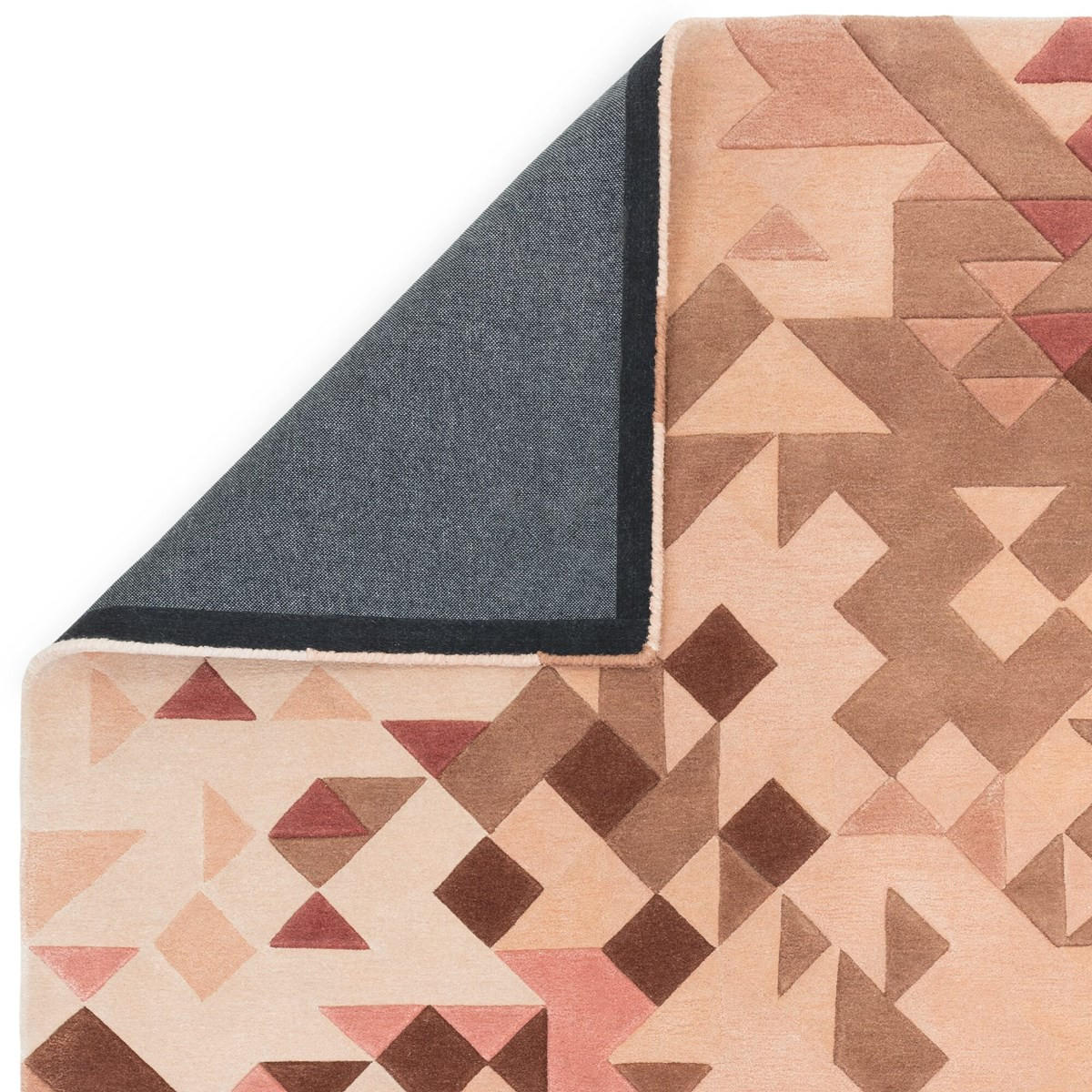 TEPPICH Moderner, handgetufteter für Wohn- und Schlafzimmer MYSTERIA Rosa 160 x 230 cm - Pink, Naturmaterialien (160/230cm) - Novatrend