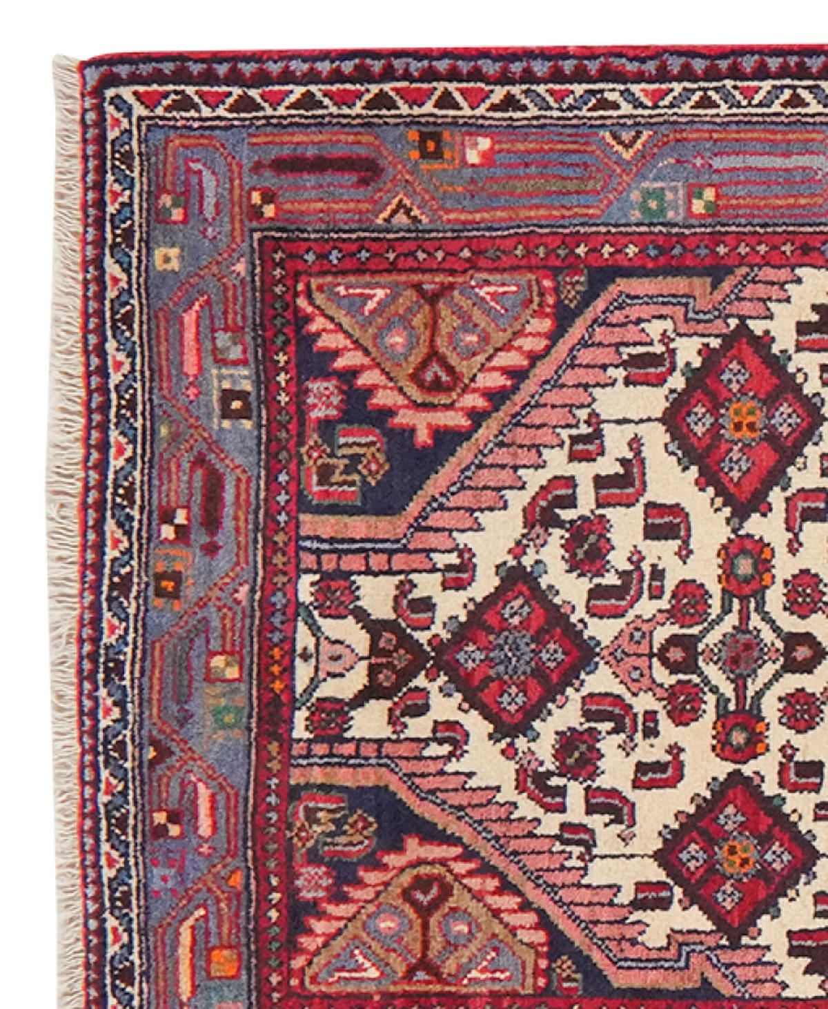 TEPPICH Assadabad Mehrfarbig 243/78 cm Schurwolle - Multicolor, Textil (78/243cm) - Looma