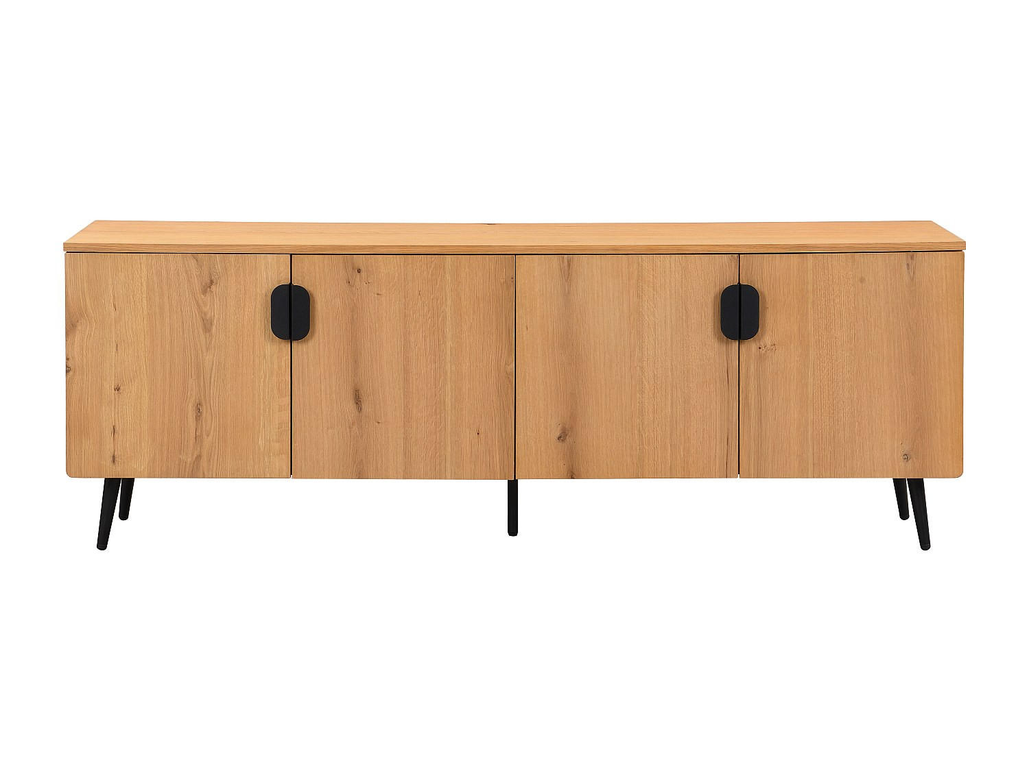 TV-BOARD - 160 cm x 40 cm - Holz, Platte - Naturfarben Hell - SINOLO - Naturfarben, Holz (160/57/40cm) - Vente-Unique