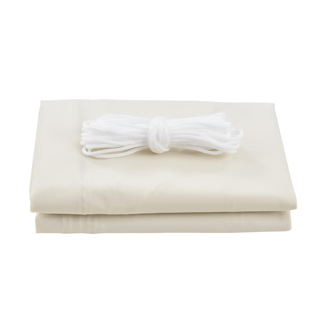 SONNENSEGEL Patras - Sandfarben, Textil (400/400cm) - [en.casa]