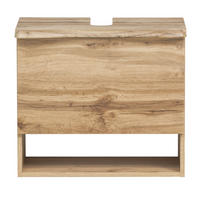 WASCHBECKENSCHRANK Kahla-03 - Braun, Holzwerkstoff (61/54/40cm) - Lomado