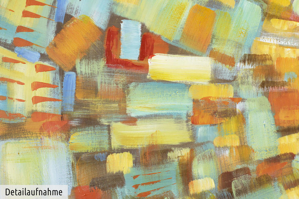 ÖLGEMÄLDE 120/80 cm - Braun, Holz/Textil (2/80cm) - KUNSTLOFT