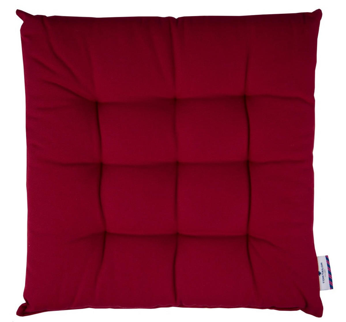 ZIERKISSENHÜLLE Dove dunkelrot 40x40cm - Dunkelrot, Textil (40/40cm) - Tom Tailor