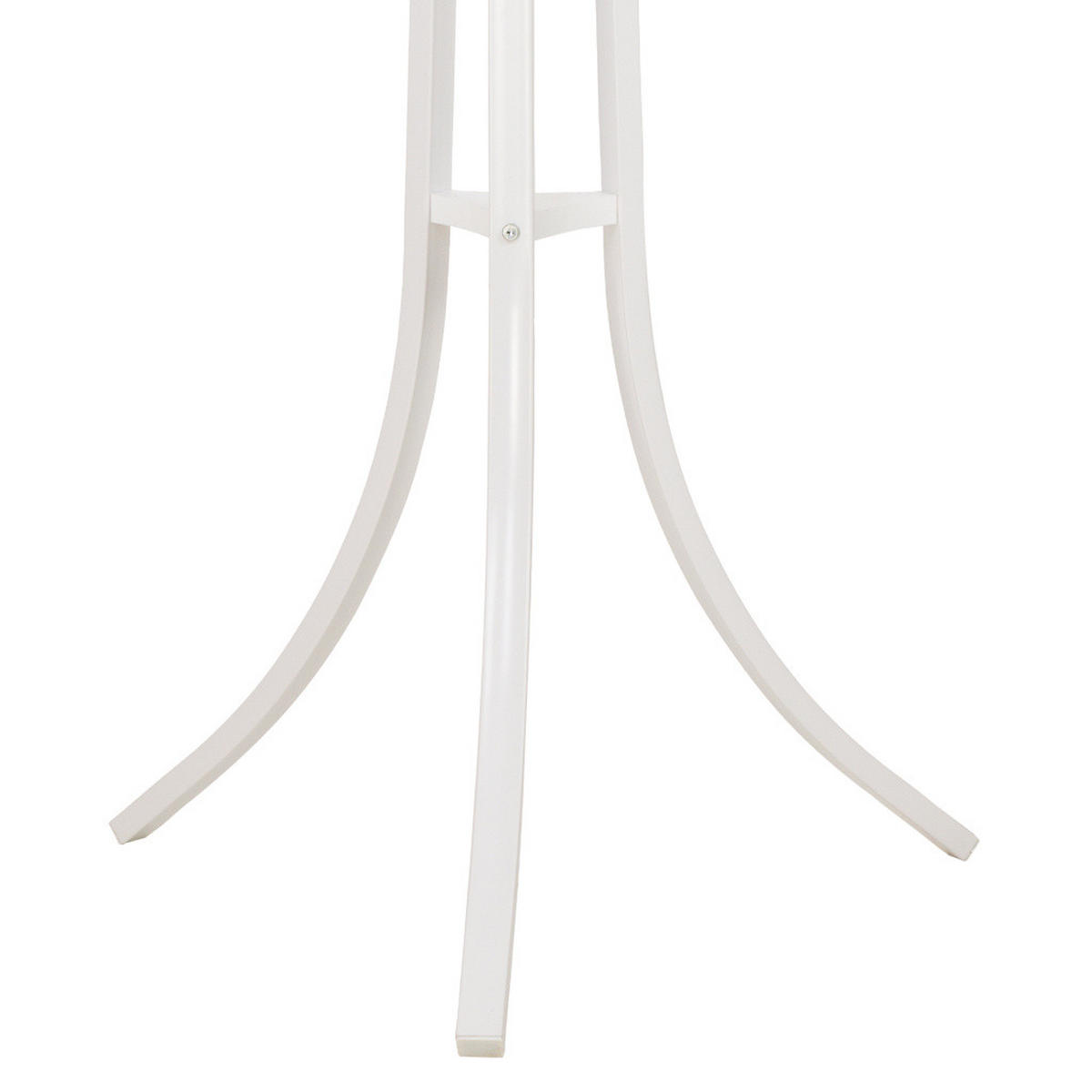 GARDEROBENSTÄNDER aus metall 177x63x51cm - Weiß, Metall (177/51/63cm) - Wanderlust