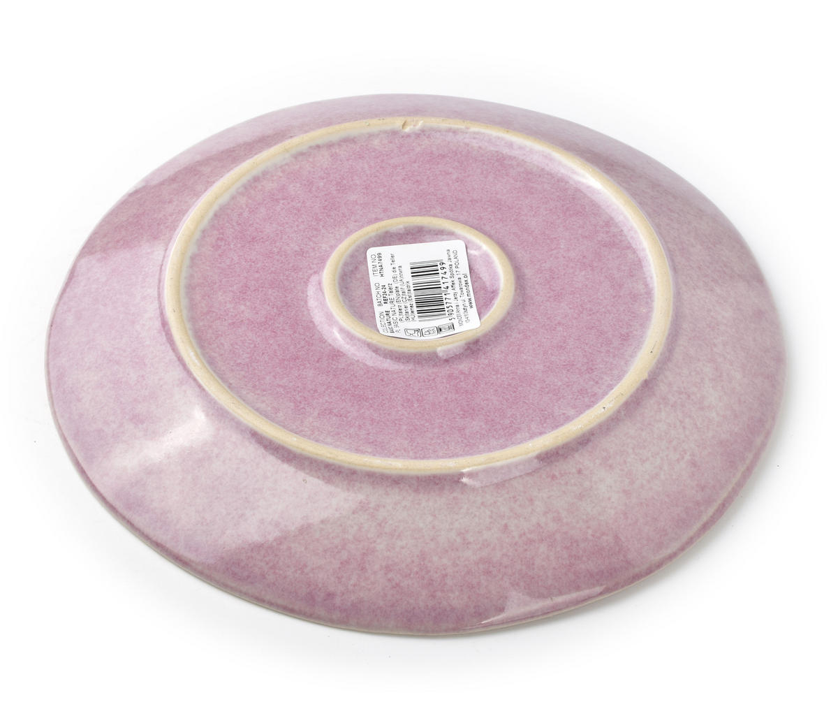 TELLER Basic Nature Rot 22.5/22.5/2.5 cm Keramik - Rot, Keramik (22.5cm) - Mondex