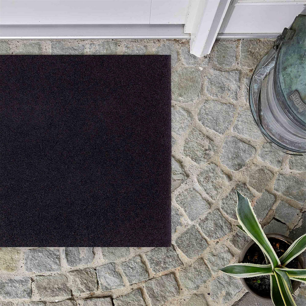 SCHMUTZFANGMATTE INDOOR UND OUTDOOR POWER RIB - Schwarz, Textil (40/60cm) - Astra
