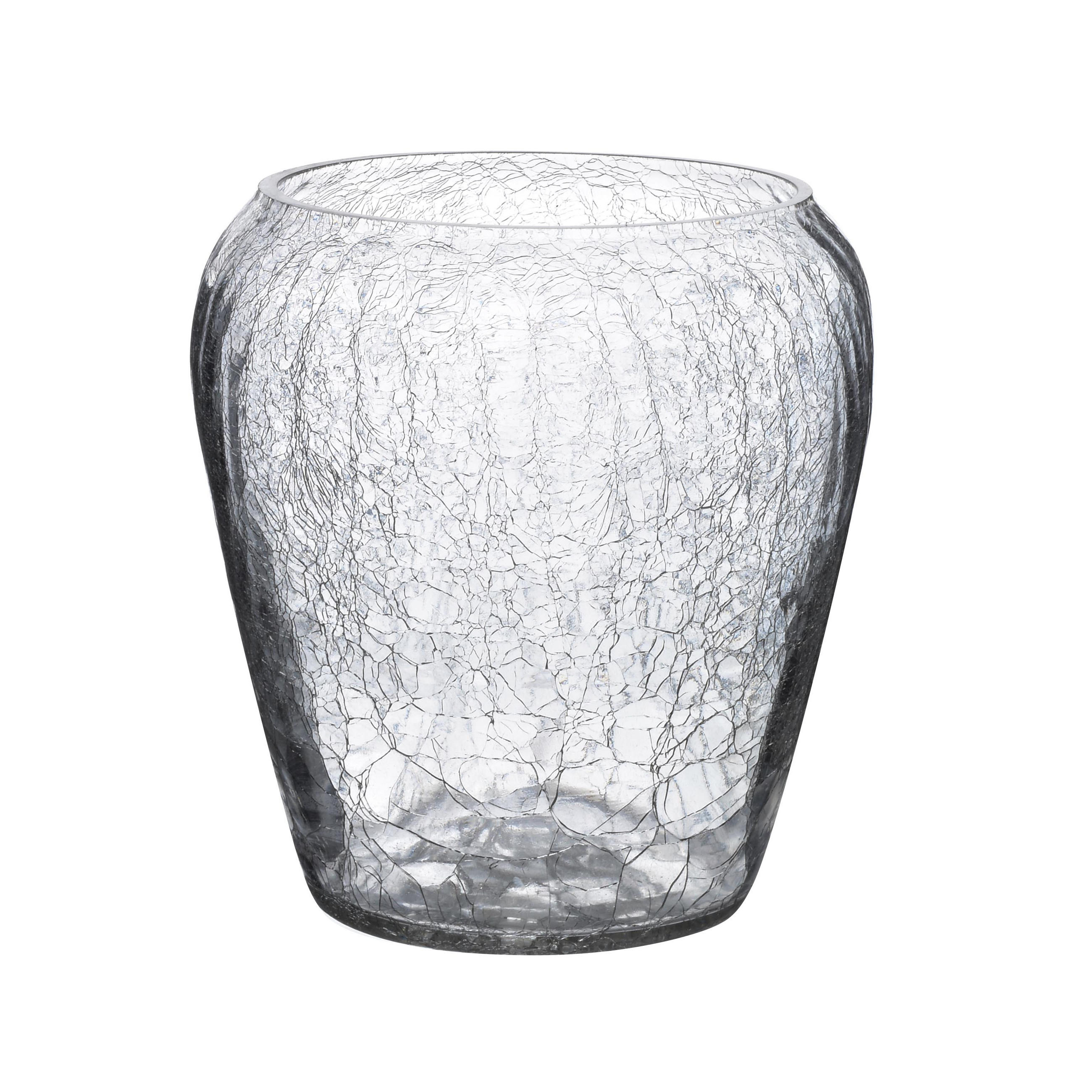 VASE Serenite Transparent 20/20/21.5 cm Glas - Transparent, Glas (21.5cm) - Mondex
