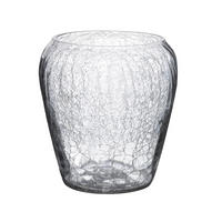 VASE Serenite Transparent 20/20/21.5 cm Glas - Transparent, Glas (21.5cm) - Mondex