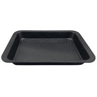 BACKBLECH Schwarz KH1550 - Schwarz, Metall (27/5/37cm) - Kinghoff 