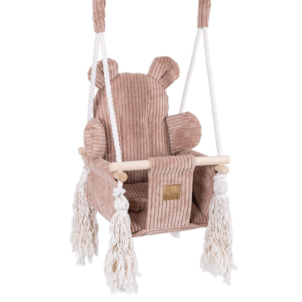 SCHAUKEL FüR KINDER FüR ZU HAUSE, Aesthetic, Puderrosa - Pink, Textil (35/170/170cm) - MeowBaby