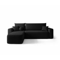ECKSOFA mit Schlaffunktion SENNO Quelle 100 Links - Schwarz, Textil (250/150cm) - Bedante