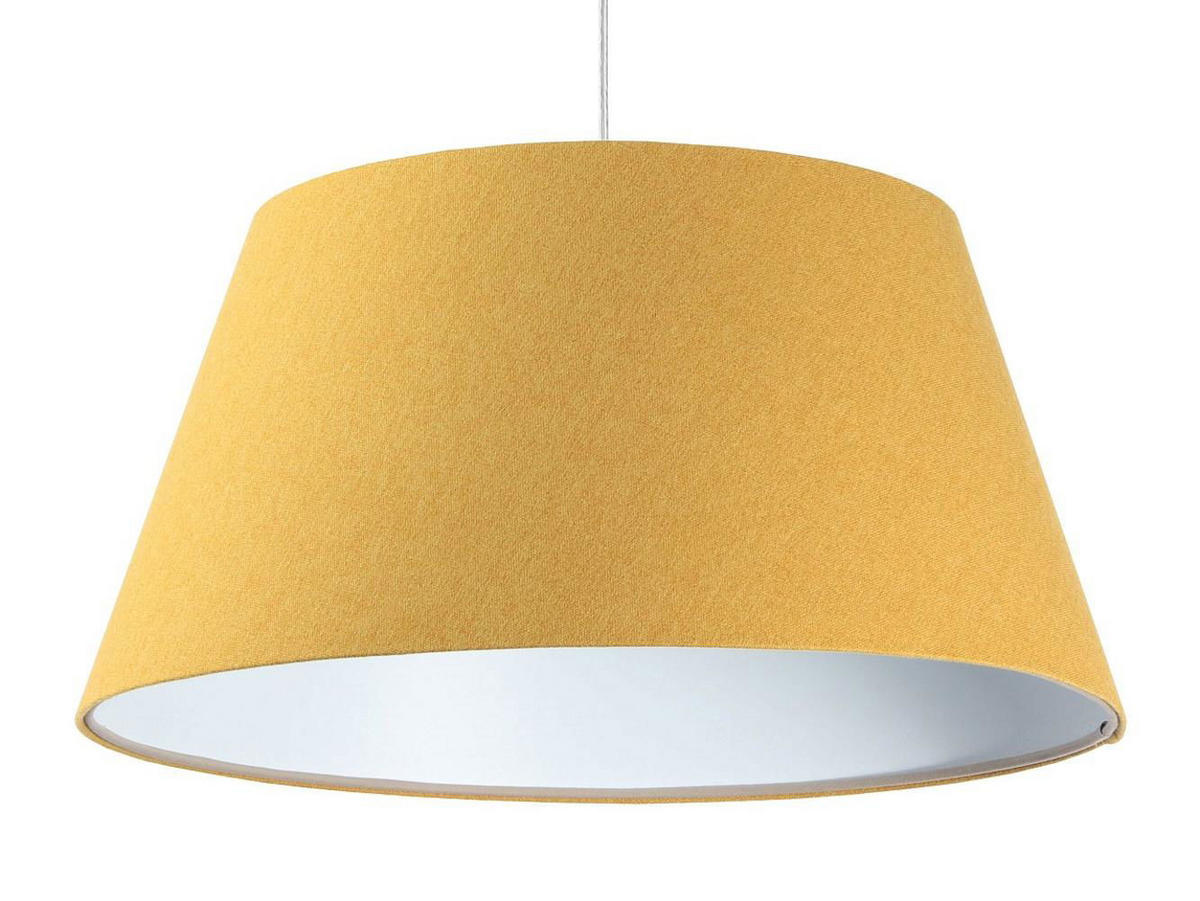 HÄNGELEUCHTE Weiß 50/27 cm - Gelb, Kunststoff (50/1.3/27cm) - ONZENO