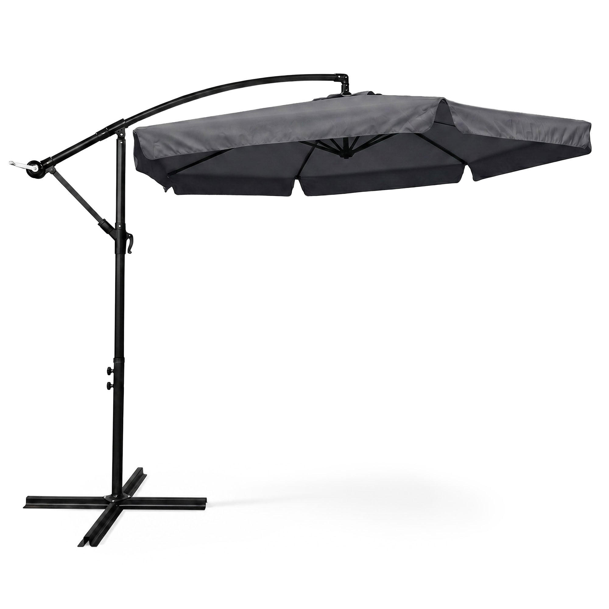 SONNENSCHRIM Grau 245/300 cm - Schwarz/Grau, Metall (300/300cm) - Akord