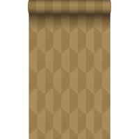 TAPETE 3D Muster 50 x 900 cm - Gelb, Papier (50/900cm) - Origin Wallcoverings