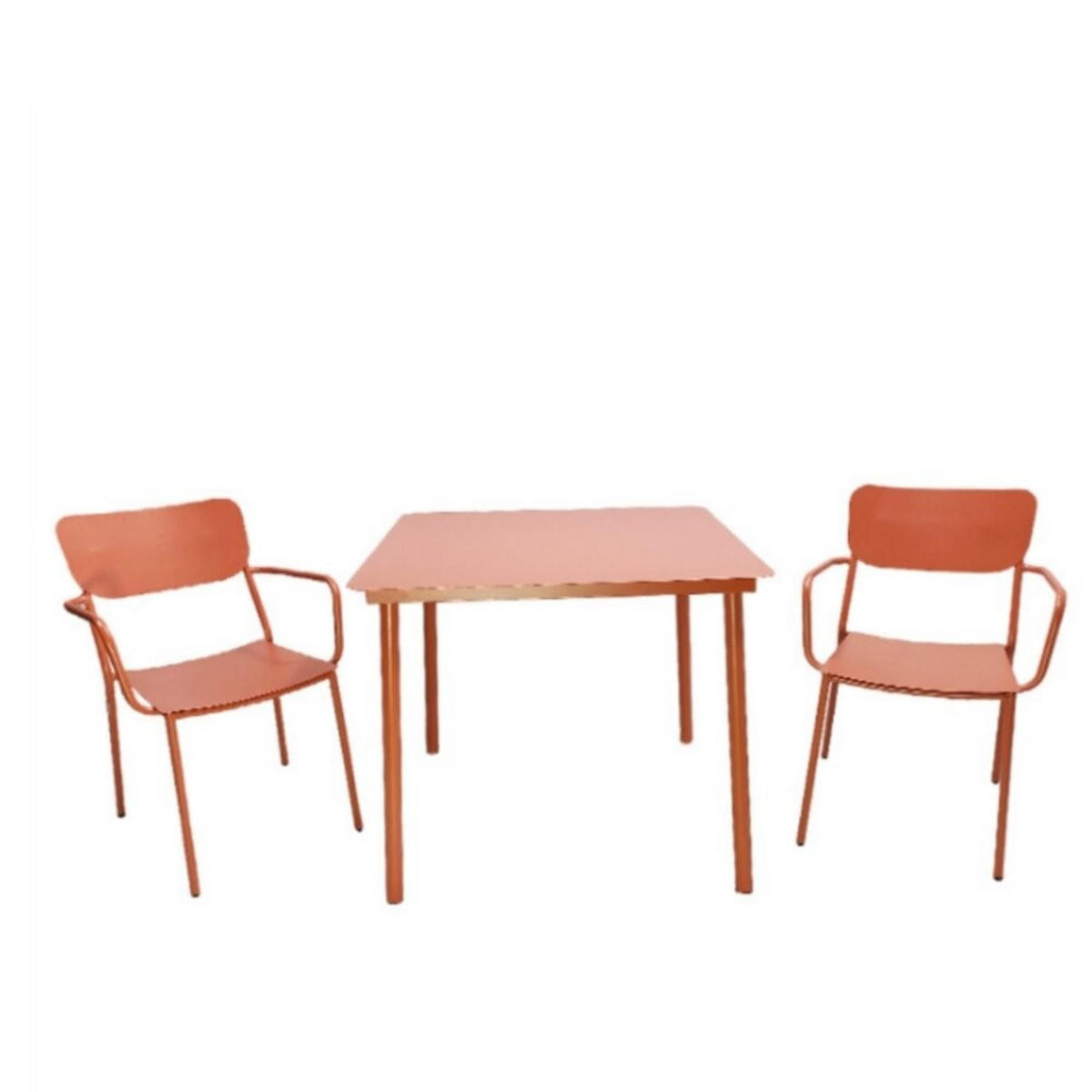 LOUNGESESSEL, Metall,55*57*81cm,Rotbraun - Braun, Metall (57/81/55cm)