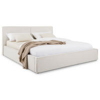 POLSTERBETT CALM 160x200 cm cremeweiß - Creme, Textil (160/200cm) - IDIMEX