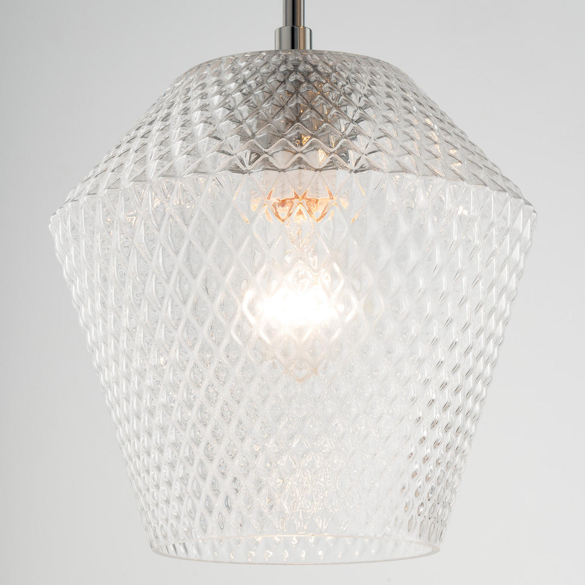 PENDELLEUCHTE - Eisen / Glas, 3-flammig - Beige/Grau, Glas (40/40/150cm) - home24