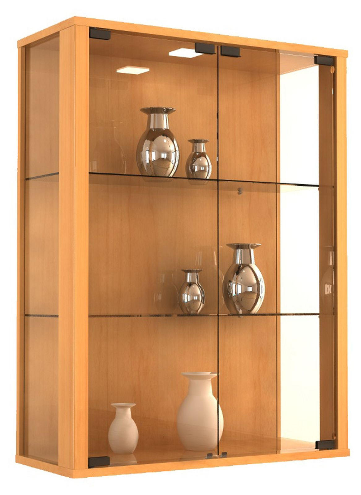 HÄNGEVITRINE braun - Braun, Holzwerkstoff (60/80/25cm) - ebuy24