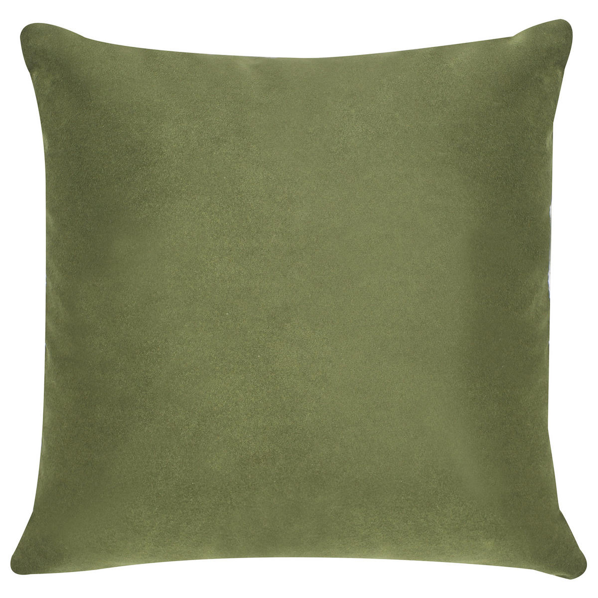 SESSEL Samtstoff Grün Luvos - Braun/Grün, Textil (120/74/108cm) - Beliani