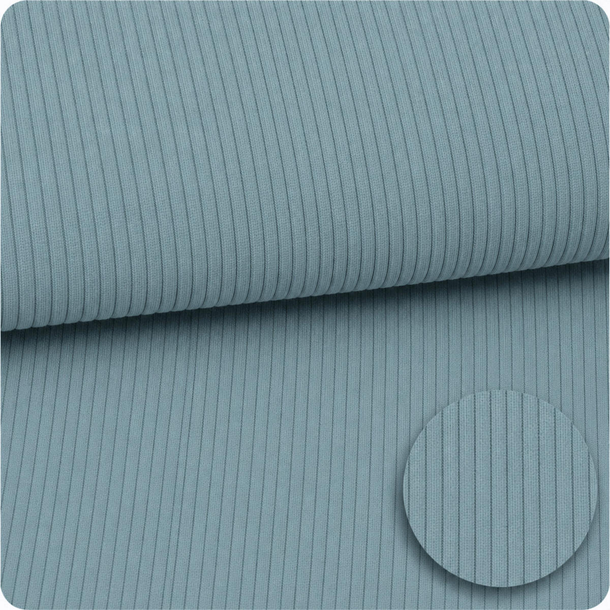 KINDERSESSEL Cordsamt Türkis - Blau, Textil (80/24/80cm) - AngeLove