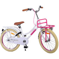 KINDERFAHRRAD Excellent - Mädchen - 20 Zoll - Rücktritt + Handbremse - Weiß - Weiß, Metall (67cm) - TPFSports