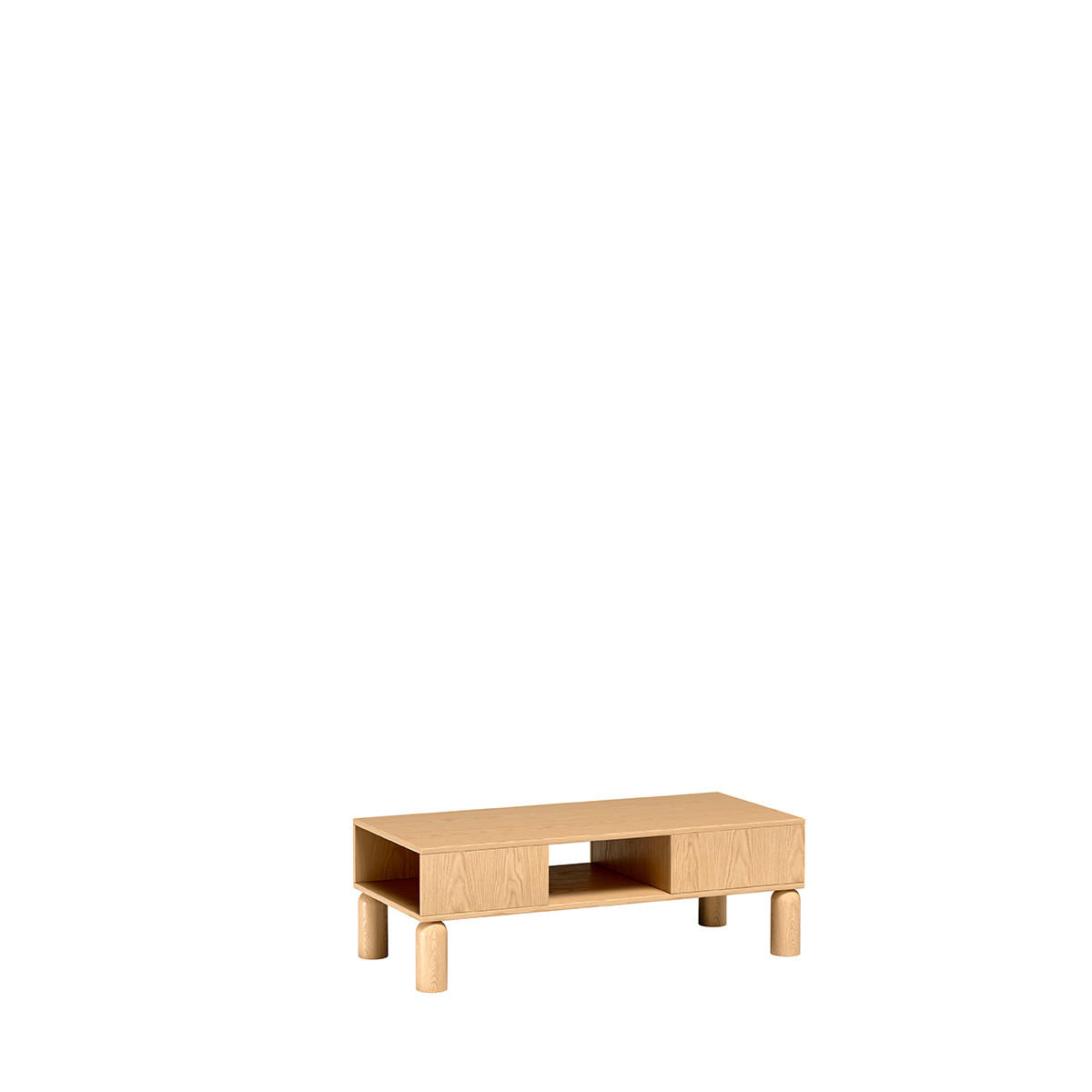 COUCHTISCH Sanden SN-7 Eichefarben - Eichefarben, Holzwerkstoff (50/110/368cm)