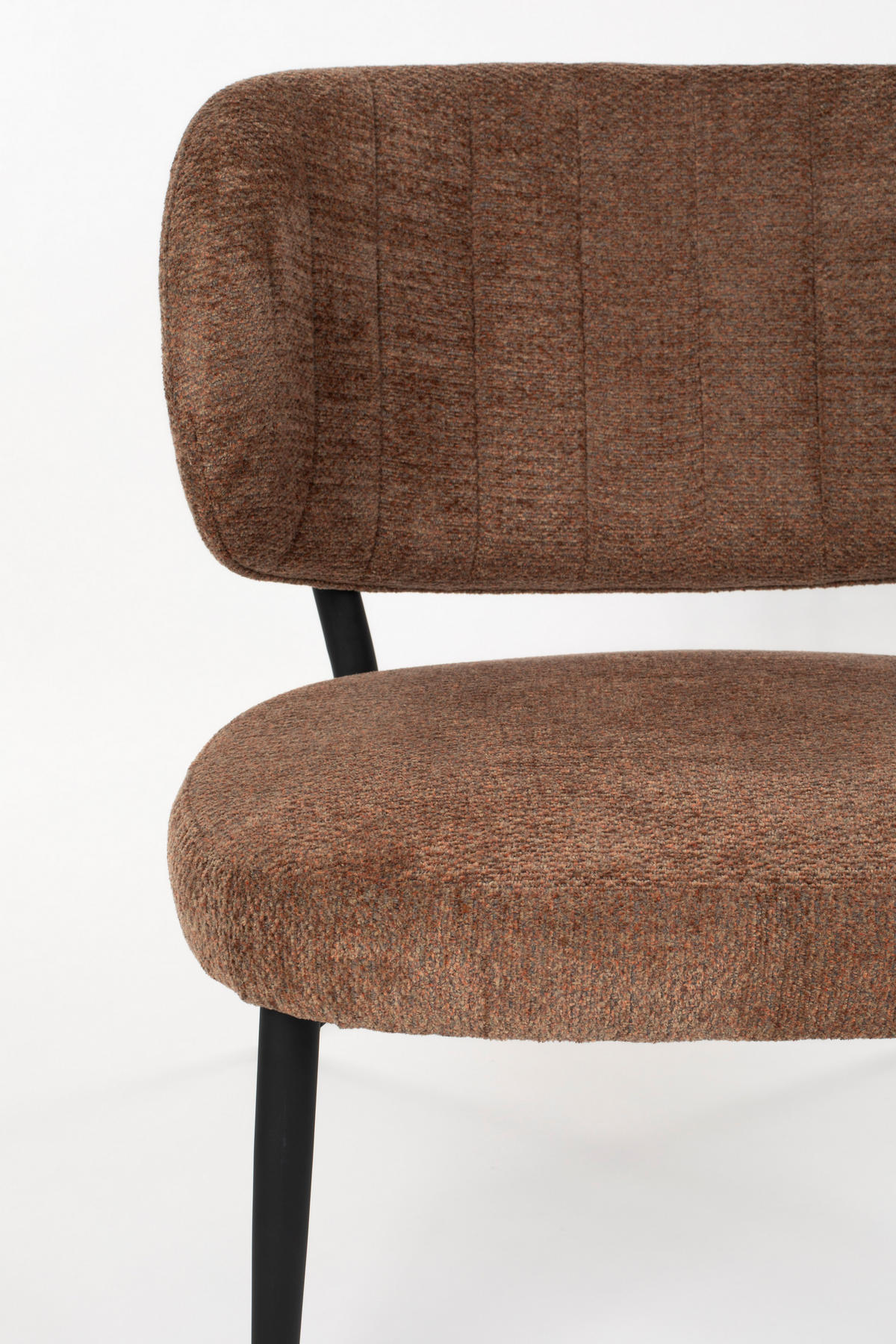 SESSEL Sanne - Orange - 72/62/76 cm - Orange, Textil (62/76/72cm)