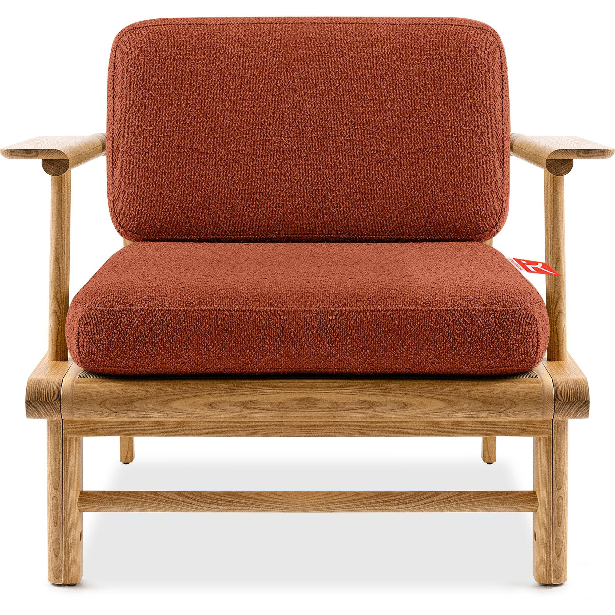 GARTENSTUHL ATREDA - Orange, Holz/Textil (91/80/80cm) - KONSIMO®