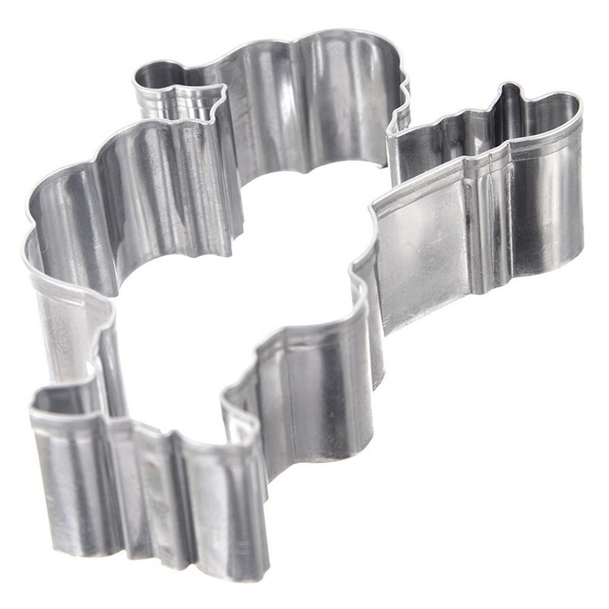 AUSSTECHFORM Nikolaus 7,3 cm Silber - Silberfarben, Metall (5.5/1.5/7.3cm) - Orion 