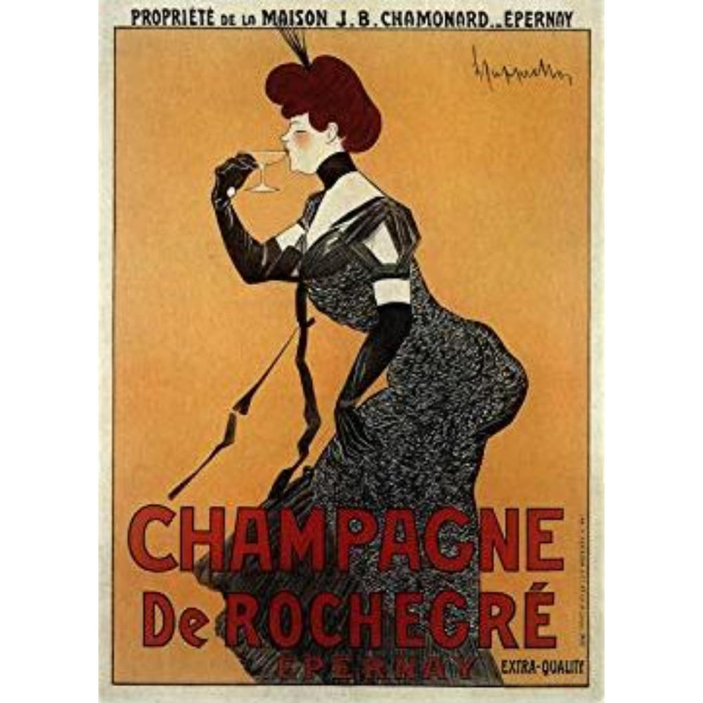 POSTER Champagne De Rochegré A3 Rahmenlos - Klar, Papier (29.7/5/42cm) - Nacnic