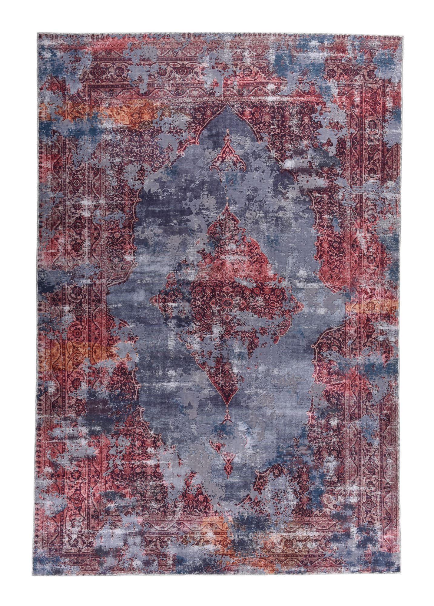 VINTAGE-TEPPICH Cecilia 70x140 cm - Rostfarben, Textil (70/140cm) - Gino Falcone