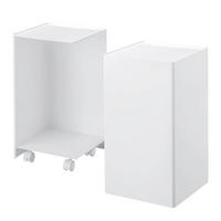 TOILETTENPAPIER-AUFBEWAHRUNG Tower weiß 23/43/23 cm - Weiß, Metall (23/43/23cm) - Yamazaki