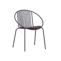 STUHL Metall Schwarz - Schwarz, Metall (66/83/54cm) - Nest Dream