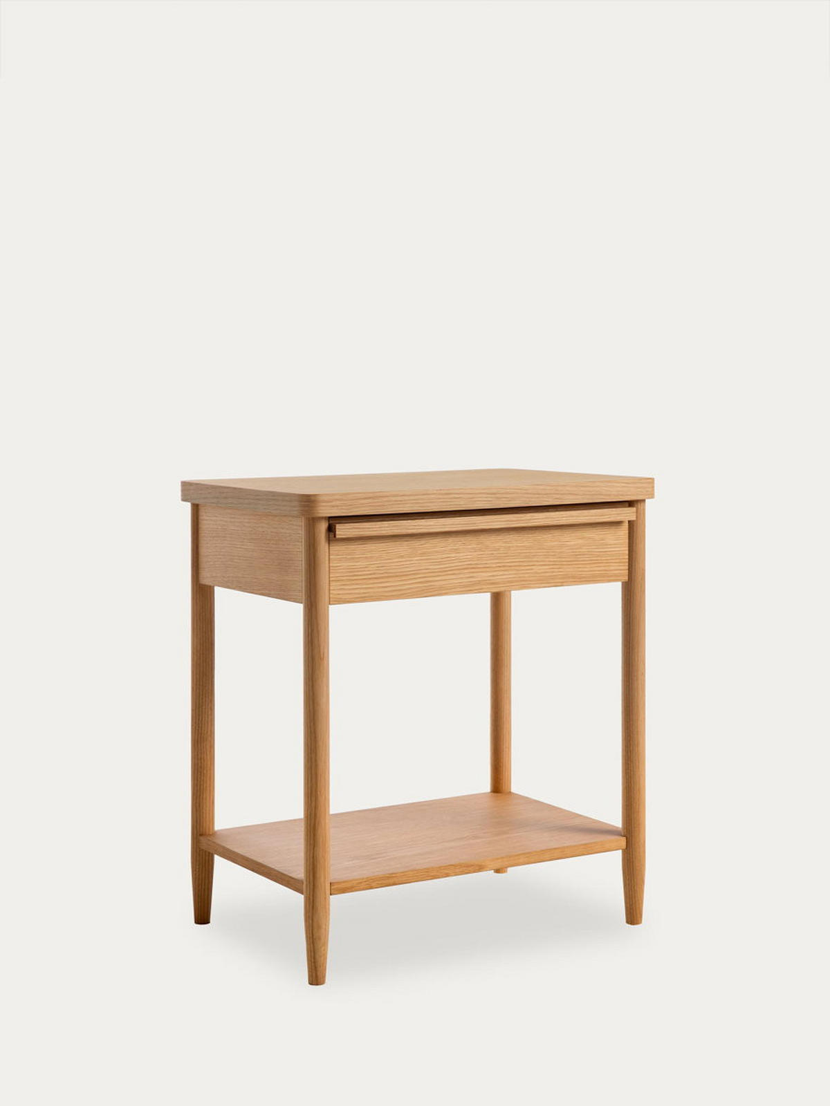 NACHTTISCH Berkin Natur 51 cm x 57 cm - Braun, Holz (51/57/35cm) - Kenay Home